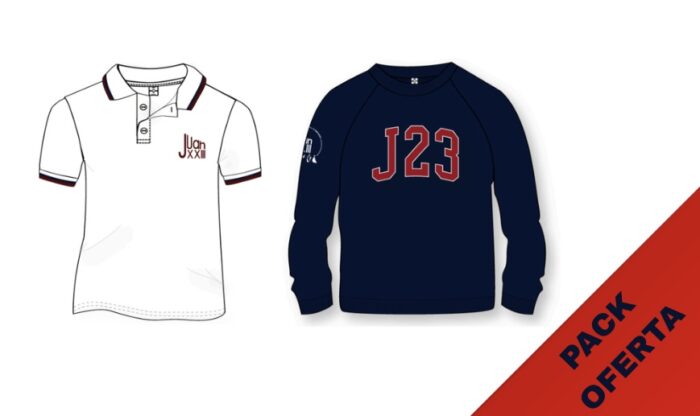 OFERTA PACK DE POLO + SUDADERA SECUNDARIA